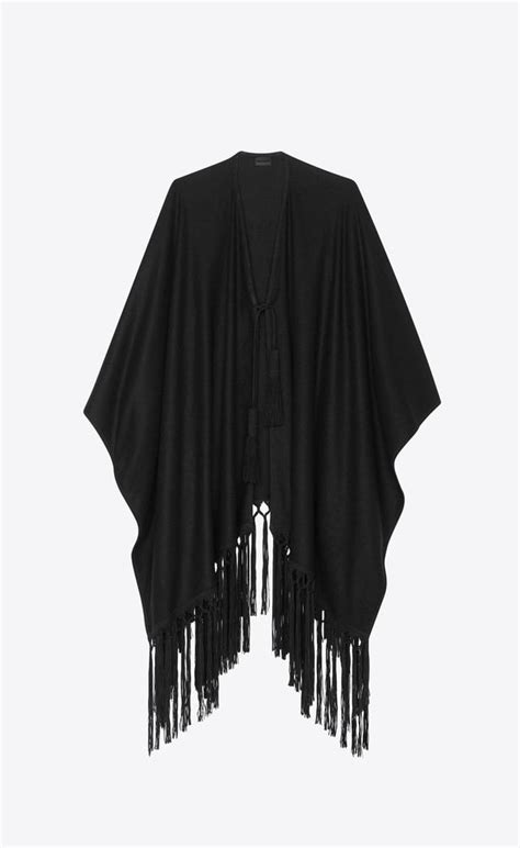 ysl poncho|Saint Laurent poncho .